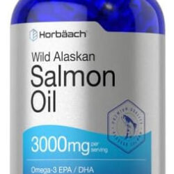 Óleo De Peixe Salmão Selvagem Do Alasca | 180 Cápsulas Softg