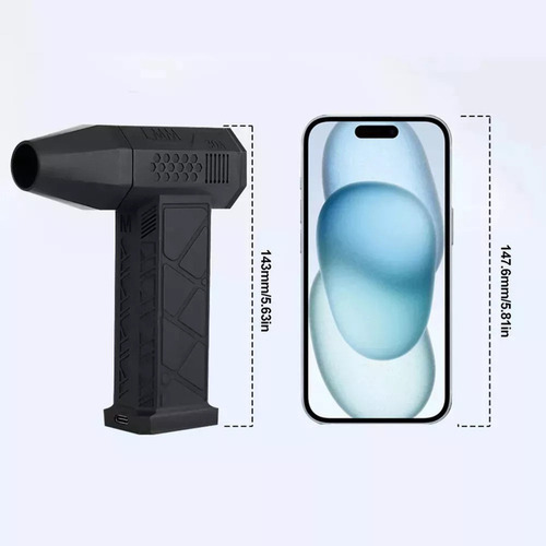 Novo Poderoso Ventilador Turbo 130000rpm Ventilador - Imagem 9