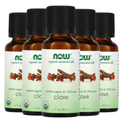 Óleo De Cravo Now Foods 30 Ml Orgânico Importado 5un