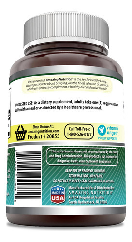 Suplemento Amazing Formulas Biotina 10000mcg 200 Cápsulas - Imagem 3