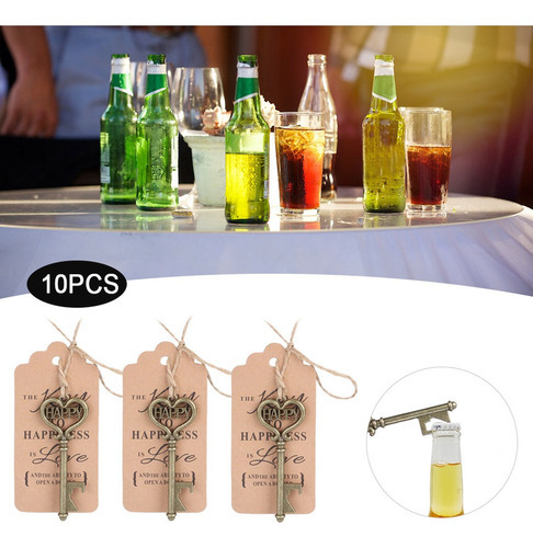 Com Tag Card Decoração De Casamento Abridores De Cerveja Abr - Imagem 8