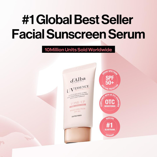 Sérum Protetor Solar D"alba Piedmont Waterfull Tone-up Spf 5 - Imagem 3