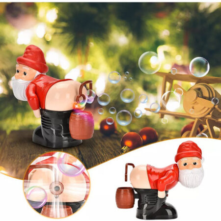 Máquina De Bolhas De Gnomos De Natal Do Papai Noel - Imagem 6