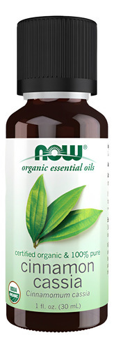 Óleo Canela Cássia Now Foods 30ml Orgânico Importado 5un - Imagem 5