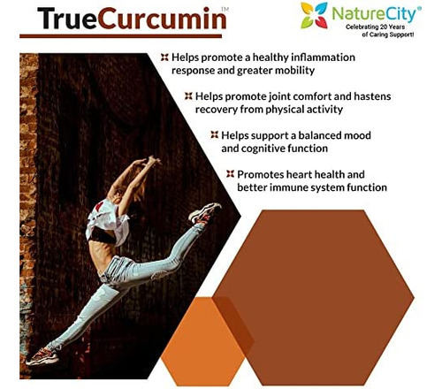 Verdadeira Curcumina Com 500 Mg De Curcumina Bcm-95 Absorví - Imagem 4