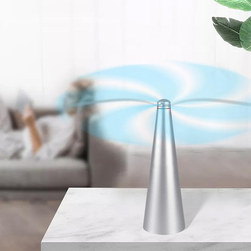 Protetor De Comida Portátil Ventilador De Mosca Usb Prata - Imagem 6