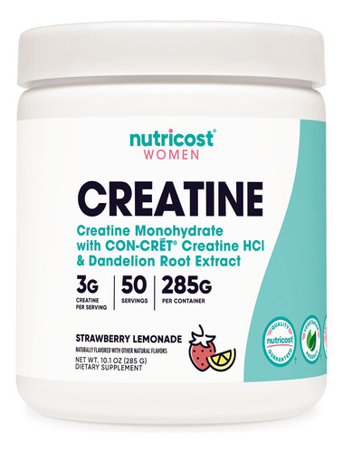 Suplemento Nutricost Creatina Monohidratada Em Pó 150g