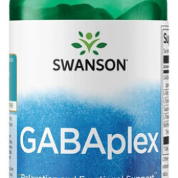 Swanson Aminoácido Gabaplex E L-theanine 60 Cápsulas Vegadas
