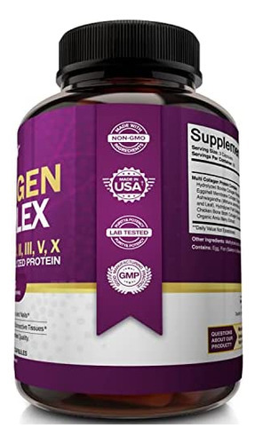 Comprimidos Nutriflair Multi Collagen Peptides 2250mg, 180 - Imagem 5