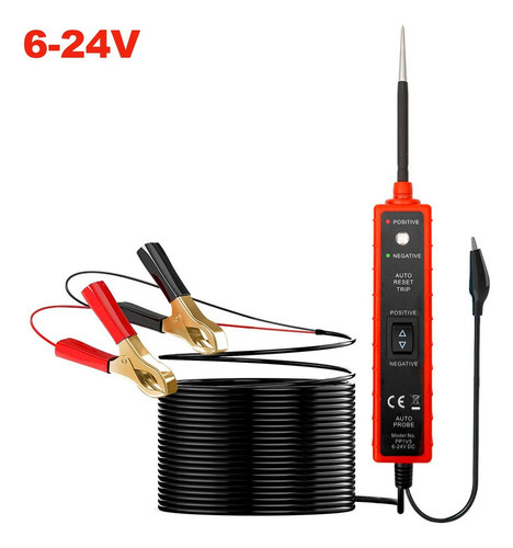 Lazhu Testador De Circuito Elétrico Automotivo Em285 6-24v - Imagem 2