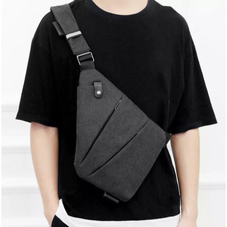 Pacote Esportivo Sling Casual Bag Chest Caminhada Travel Sli - Imagem 8