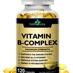 Complexo B De Vitamina De Força Máxima + Coq10 + Vitamina C