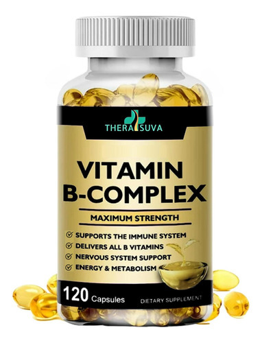 Complexo B De Vitamina De Força Máxima + Coq10 + Vitamina C