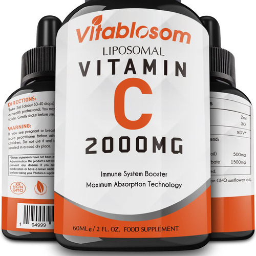 Suplemento Vitablosom Lipossomal Vitamin C 2000mg 60ml