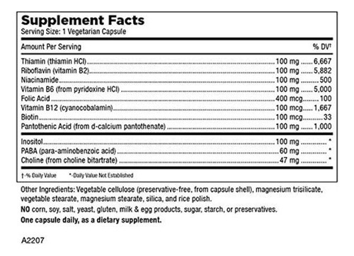 Mt. Angel Vitamins - B-good Com (complexo De Vitamina B), Su - Imagem 2