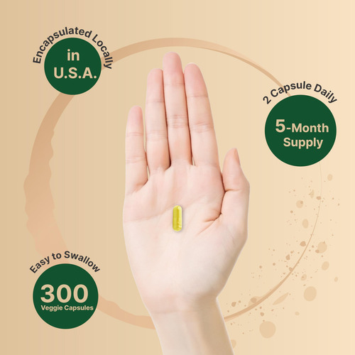 Suplemento Naturebell Berberine 500 Mg 300 Cápsulas Vegetais - Imagem 4