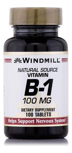 Vit B-1 Tabs 100 Mg Wmill 100