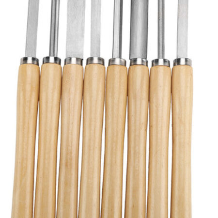 H 8pcs/set Madeira Torno Cinzel Set Ferramentas De - Imagem 4