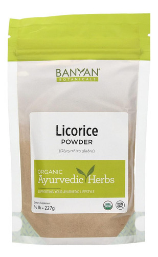 Pó De Raiz De Alcaçuz Banyan Botanicals, Libra - Usda Orgâni