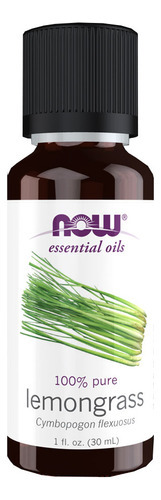 Óleo De Capim Limão 30ml Now Foods Lemongrass Oil Puro 3un - Imagem 3