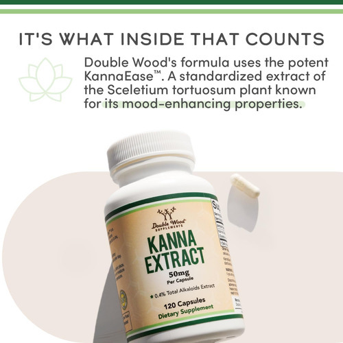 Suplemento De Extrato De Kanna (sceletium Tortuosum) - 50 Mg - Imagem 4