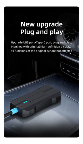 Streaming Box Automotivo Carro Multimídia Carplay ParaiPhone - Imagem 3
