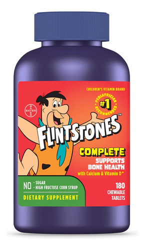 Vitamina B-12/flintstones Vitaminas/180 Comprimidos