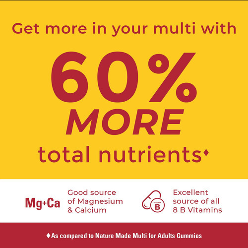 Gomas Multivitamínicas Avançadas Feitas Pela Natureza Para A - Imagem 2