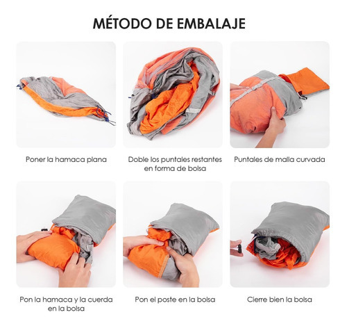 Rede Externa De 200 Kg Projetada Para Acampamento Camping - Imagem 5
