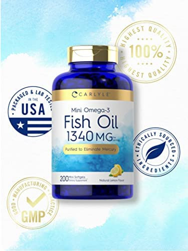 Carlyle Mini Cápsulas Softgel De Óleo De Peixe 1340mg | 200 - Imagem 5