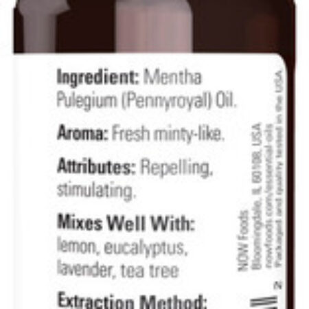 Óleo De Poejo Now Foods Pennyroyal 30ml Importado 3un - Imagem 3