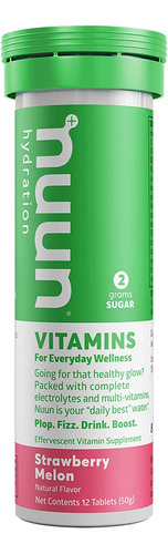 Vitaminas Nuun: Suplemento De Hidratação Diária Com Melão E - Imagem 2