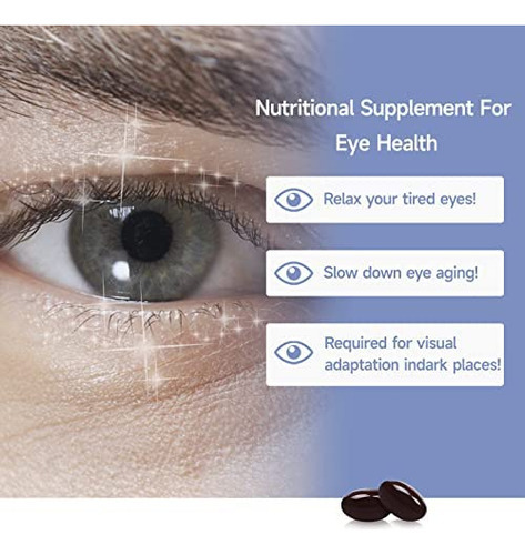 Vitamina Para Os Olhos Luteína Astaxantina Cápsulavitaminas - Imagem 3