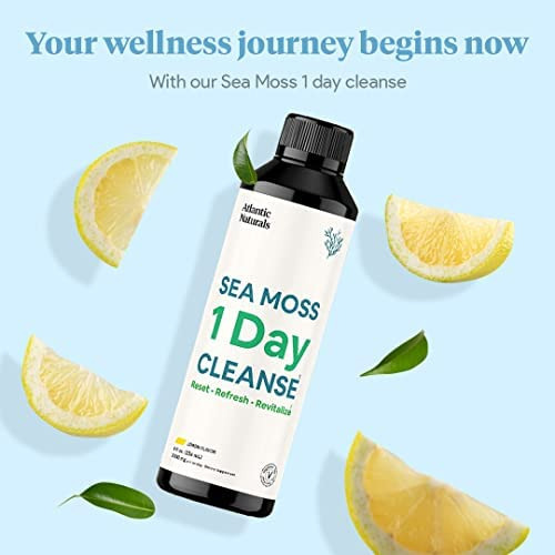 Atlantic Naturals Sea Moss 1 Day Cleanse - Desintoxicação D - Imagem 3