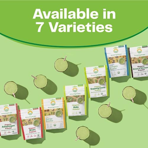 Incrível Grass Super Greens Booster: Mistura De Smoothie De - Imagem 4
