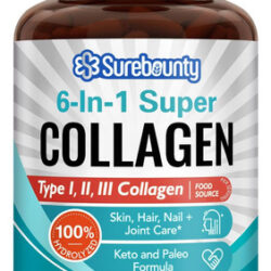 Surebounty Multi Collagen Complex, Tipo I, Ii, Iii, Super Co