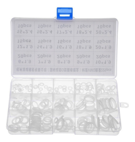 Kit De Anéis De Vedação De Silicone 225, Tamanho 15, Tamanho