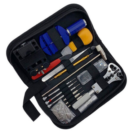 147pcs 147 Pçs/set Relógio Reparação Ferramenta Kit Caso Abr - Imagem 3
