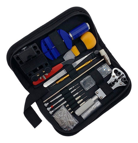 147pcs 147 Pçs/set Relógio Reparação Ferramenta Kit Caso Abr - Imagem 3