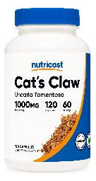 Suplemento Nutricost Cat"s Claw 1000 Mg 120 Cápsulas - Imagem 2
