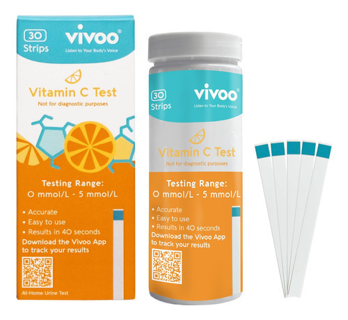 Vivoo Test Strip - Acompanhe Seu Status De Vitamina C Em Cas - Imagem 2