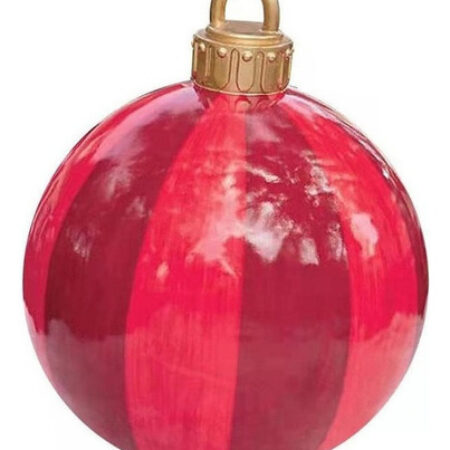 Bola Inflável Gigante Da Decoração Do Pvc Do Natal 60cm - Imagem 7