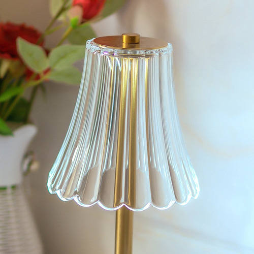 Lâmpada De Mesa Decorativa De Cristal Led 800mah Atmosp Reca - Imagem 2