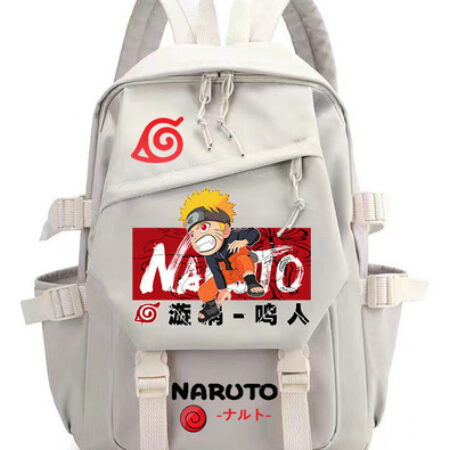 Mochila Escolar De Grande Capacidade Naruto Para Adolescente - Imagem 15