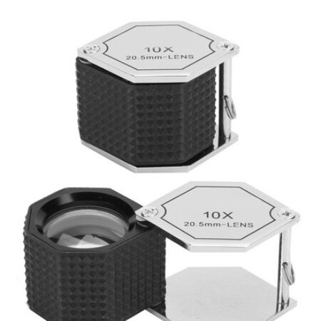 Lente Óptica Trigêmea Joias Lupa 10x 20,5 Mm Lupa - Imagem 2