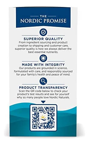 Nordic Naturals Algae Omega - 60 Cápsulas Moles - 715 Mg Om - Imagem 4