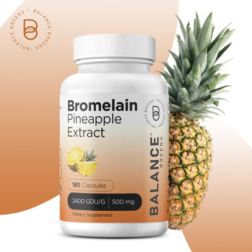 Suplemento Balance Breens Bromelaína E Extrato De Abacaxi 50 - Imagem 2