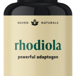 Rhodiola Rosea 600 Mg - 120 Cápsulas Veganas - Suplemento De