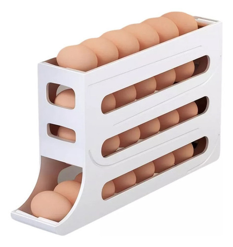 Caixa De Armazenamento De Ovos Geladeira, Dispenser 4andar-. - Imagem 6