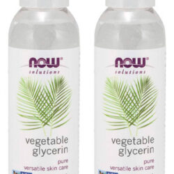 Glicerina Vegetal 118ml Now Foods Vegetable Glycerin 2un